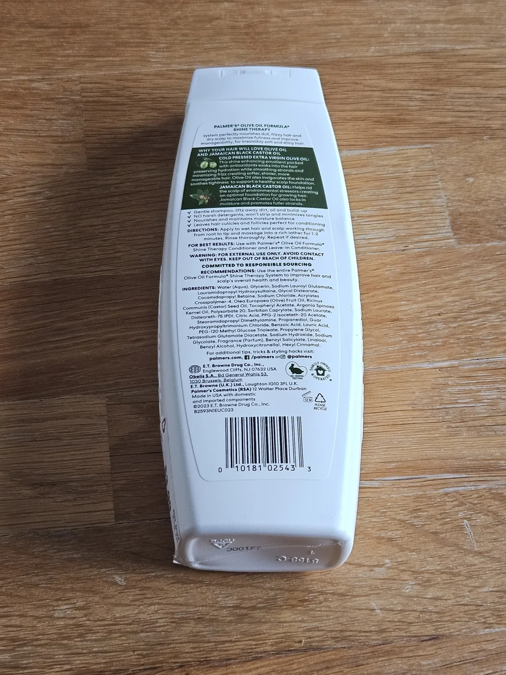 Palmer’s Olive Oil Shampoo 13.5 oz Moisturizing Sulfate Free New 4 Pack